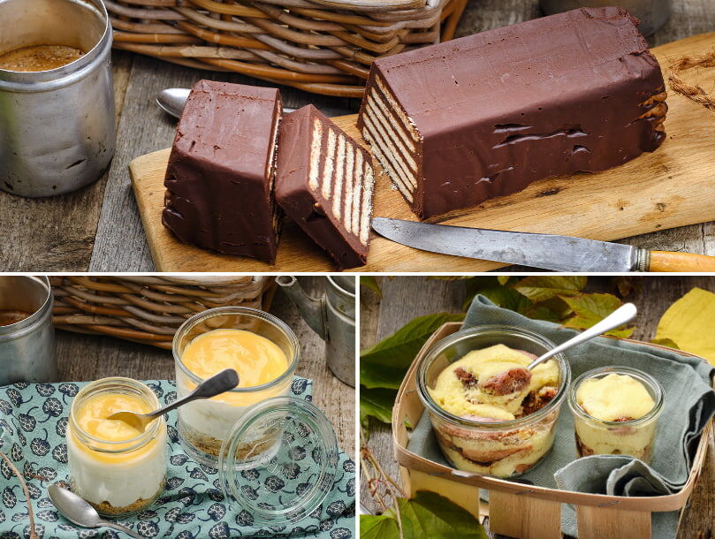 Desserts sans cuisson