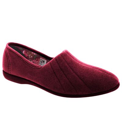 Chaussons Audrey Femme Bordeaux GBS