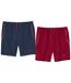 Lot de 2 Shorts Microfibre Sport-1