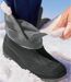 Snow Boots Neige Scratchées Doublées Sherpa-4