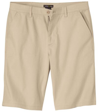 Sztreccs twill chino bermuda