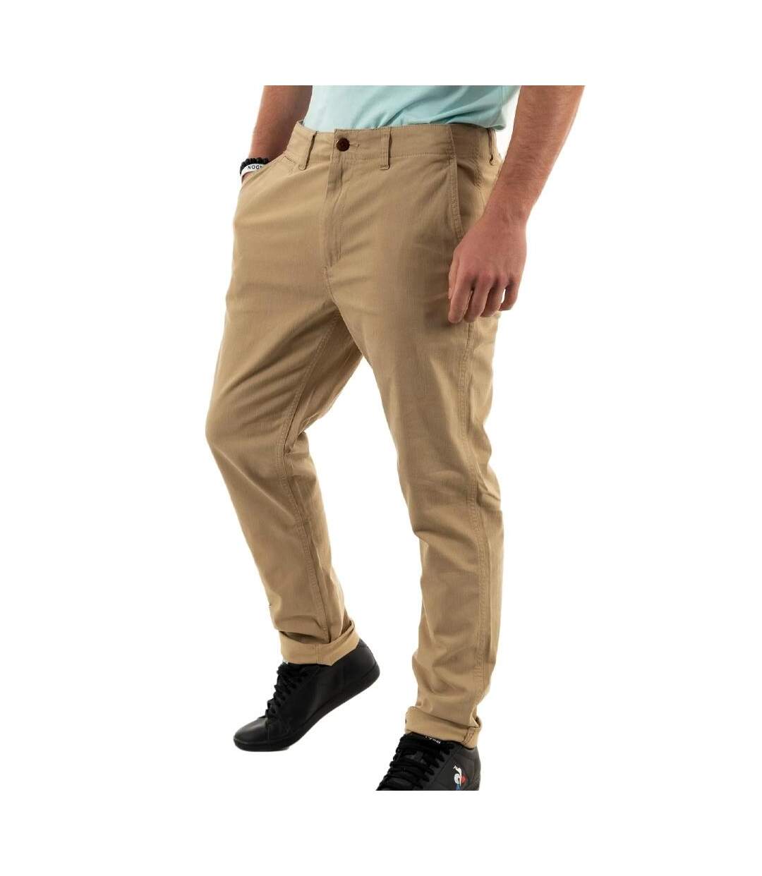 Pantalon chino marron homme superdry officers - w29-l32-1