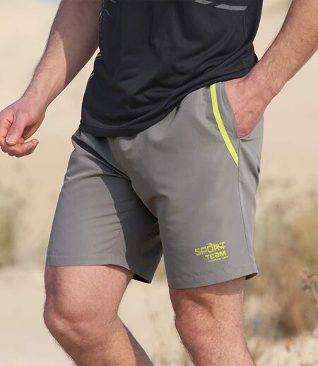 Lot de 2 Shorts Microfibre Running Line