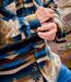 Hemdjacke aus Fleece im Navajo-Stil-8