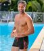 Bade-Boxershort mit graphischem Dekor-2