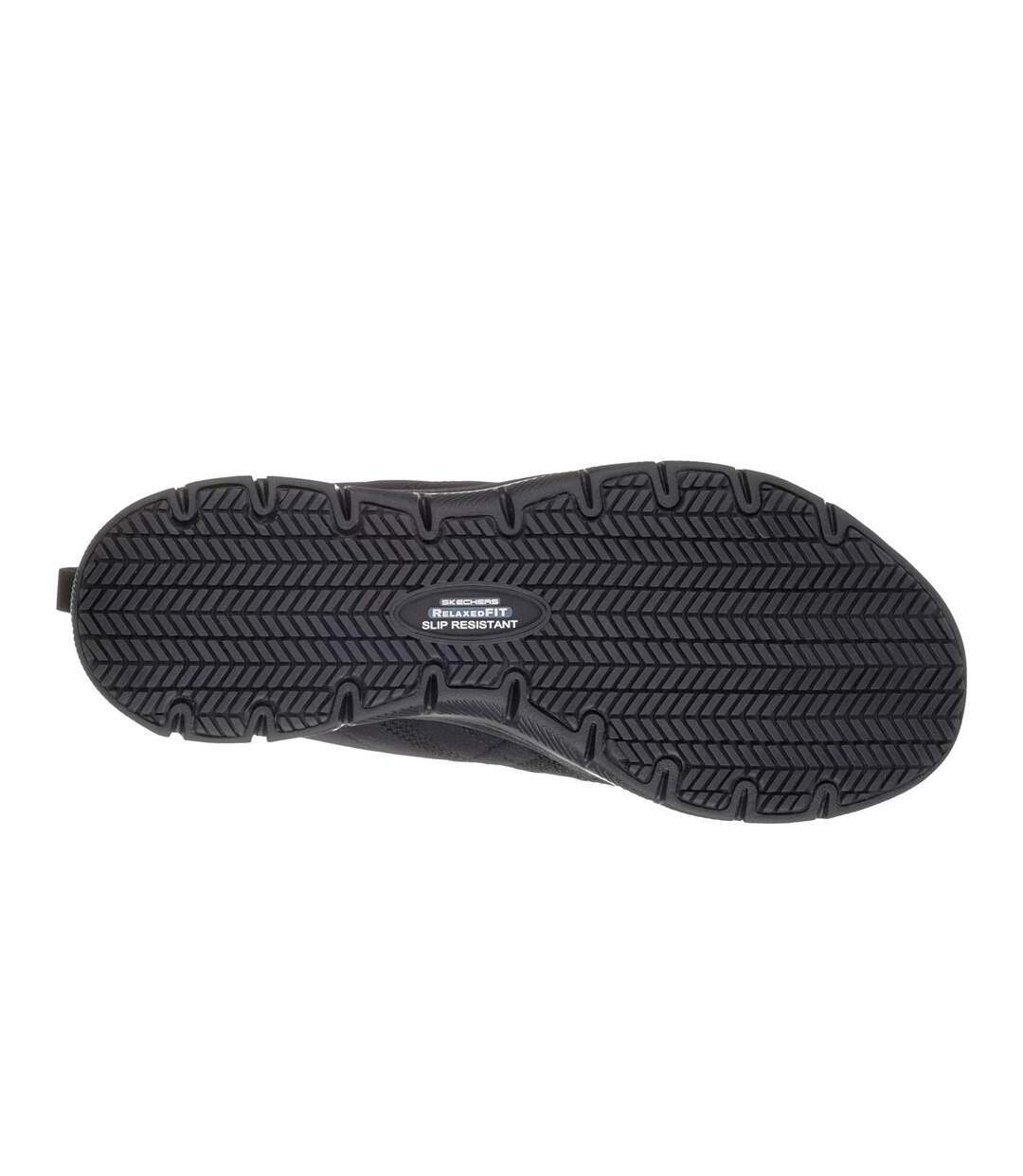 Womens/ladies Ghenter Srelt Safety Shoes Black Skechers-4