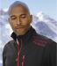 Softshell jas met microfleece voering-2