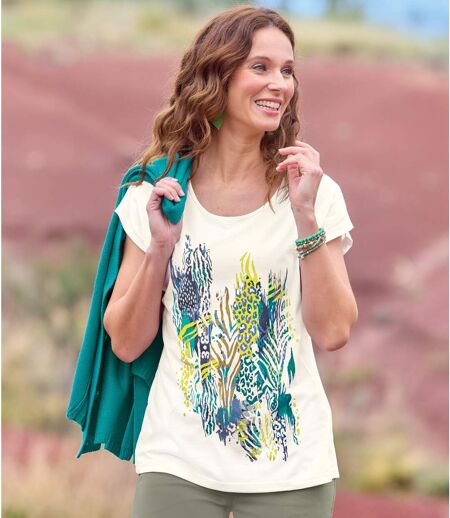 Women's Ecru Safari T-Shirt