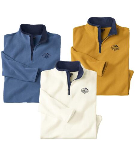 Set van 3 microfleece truien Expedition 