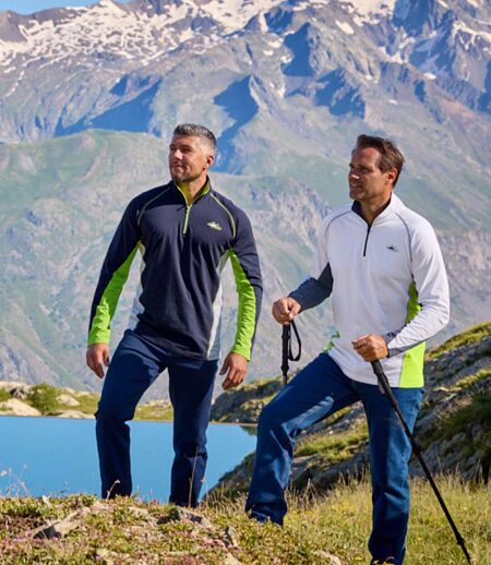 2er-Pack Unterziehpullover Sport 