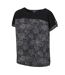 Regatta Womens/Ladies Jaida Abstract T-Shirt (Black) - UTRG7012-4