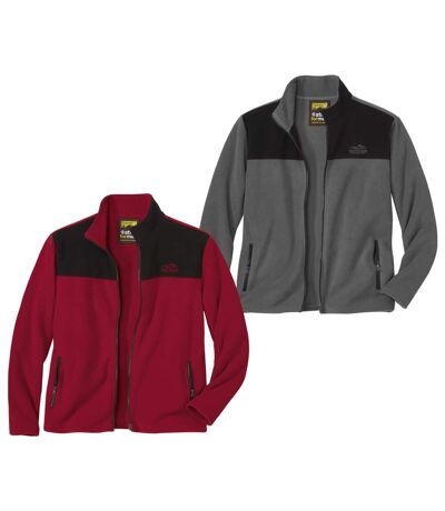 2er-Pack Fleecejacken Canada Outdoor