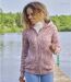 Strickjacke mit Kapuze-1