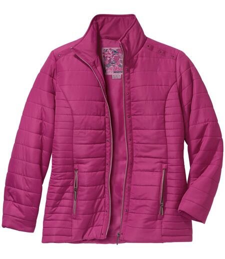 Women's Pink Lightweight Padded Jacket