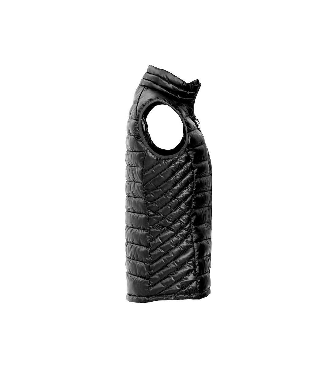 Womens/ladies Hudson Gilet Black Clique-4