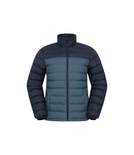 Mens Vista Padded Jacket Dark Blue Mountain Warehouse