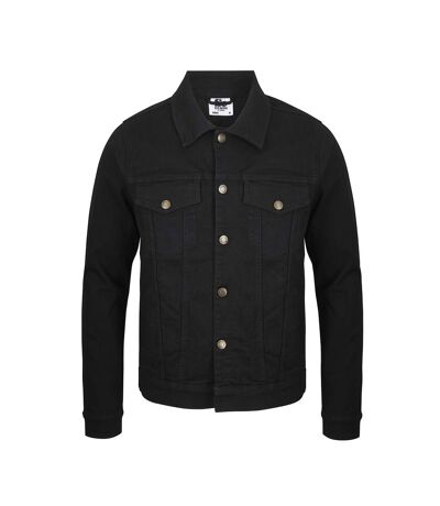 Mens Noah Denim Jacket Black So Denim