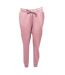 Womens/ladies Fitted Joggers Light Pink TriDri-1