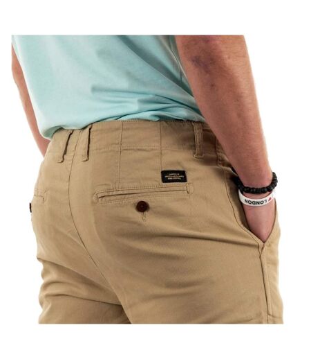 Pantalon chino marron homme superdry officers - w29-l32