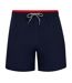 Asquith & Fox Mens Swim Shorts (Navy/Red) - UTRW6242-1