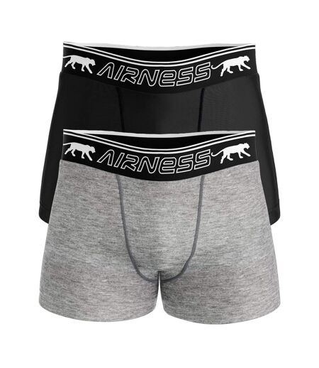 LOT DE 2 BOXERS BLACK & GREY