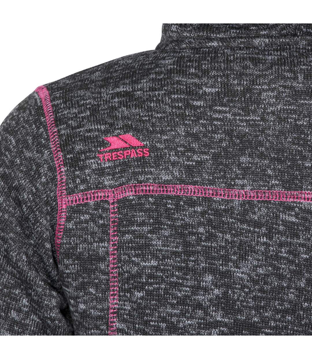 Trespass Womens/Ladies Odelia Fleece Jacket (Black Marl) - UTTP4127-3