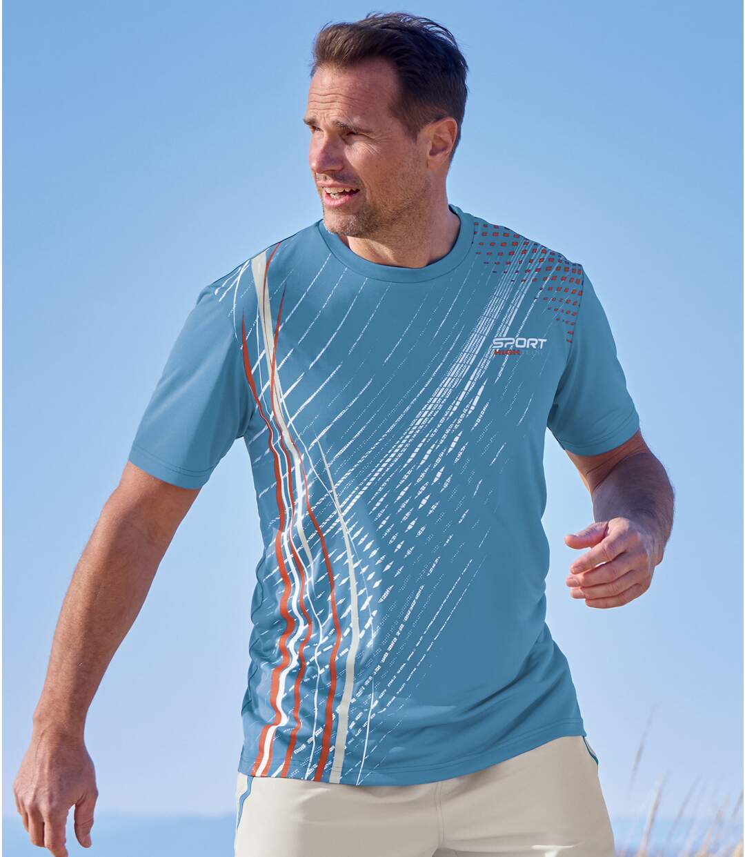 3er-Pack T-Shirts Sport Summer-4