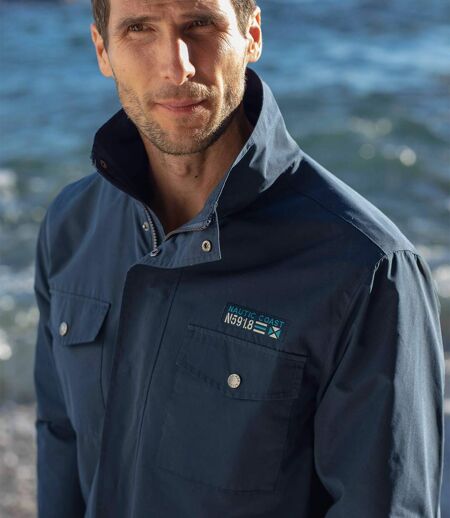 Windbreaker-Parka mit vielen Taschen