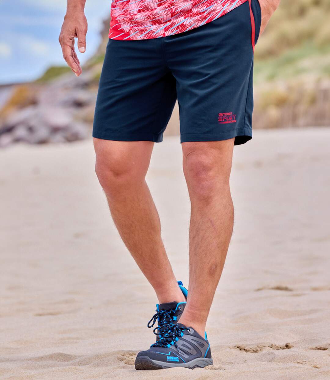 Lot de 2 Shorts Microfibre Sport-3