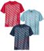 3er-Pack T-Shirts Sport mit graphischem Design-1