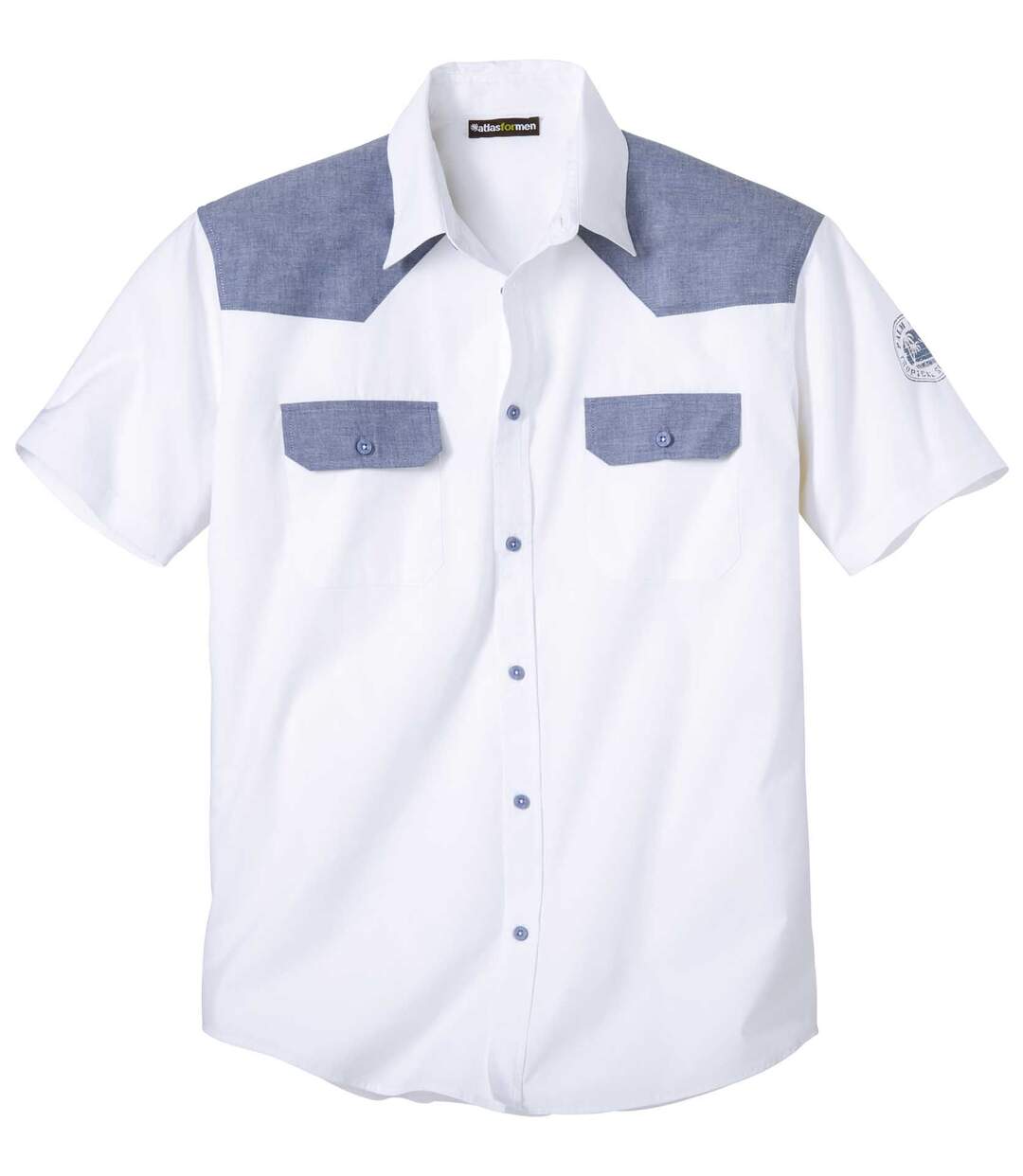 Chemisette Blanche Popeline Palm Coast-4