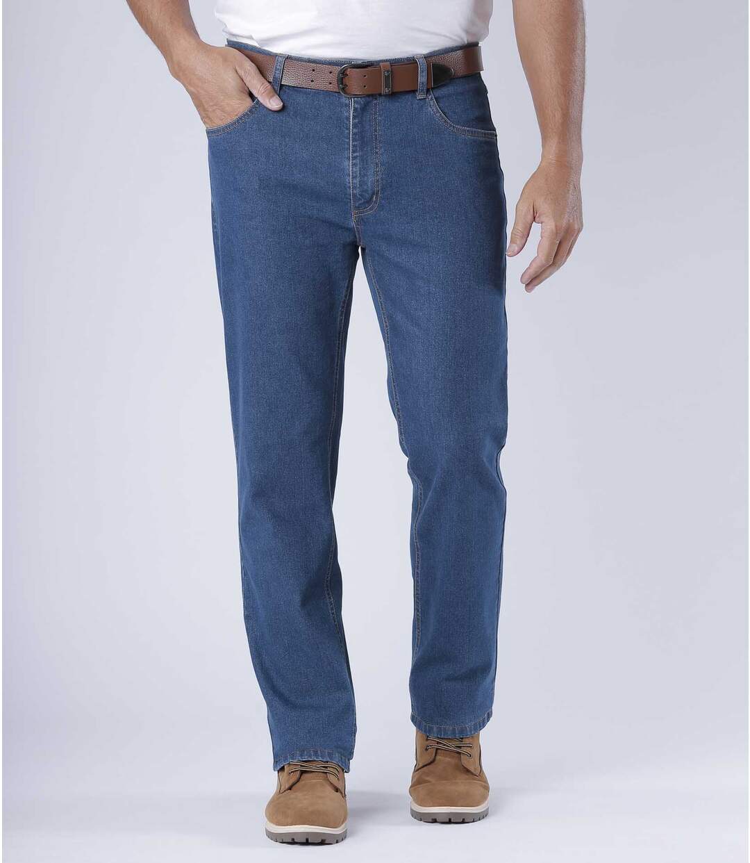 Jean Regular Stretch Bleu-2
