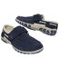 Mocassins Scratchés Marine-1
