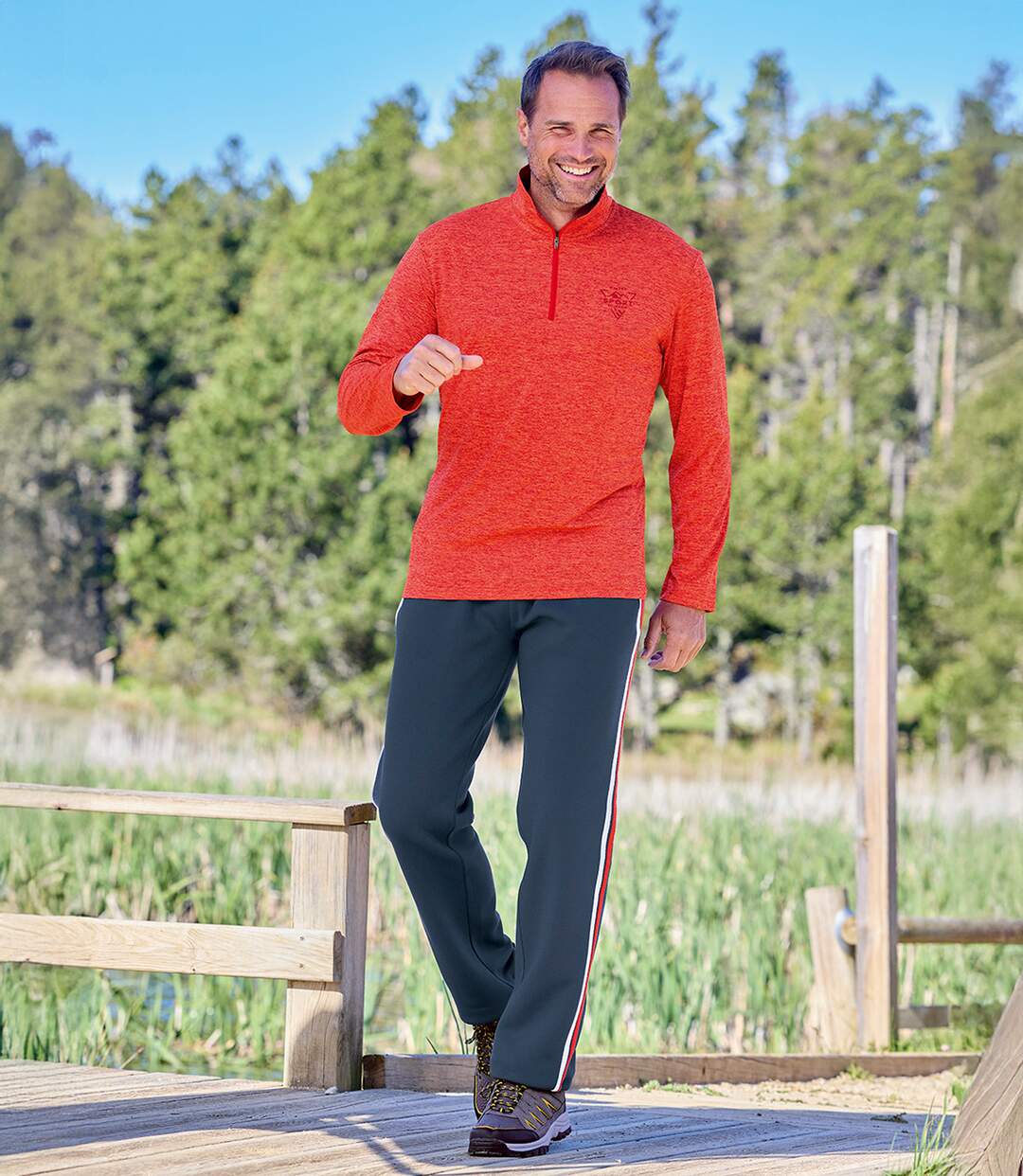 Lot de 2 Sous-Pulls Zippés Sport-3