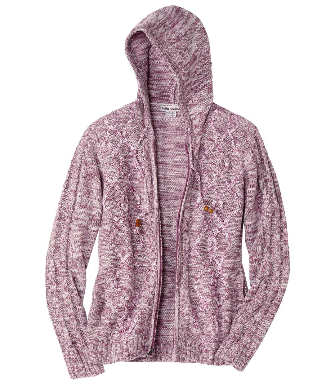 Strickjacke mit Kapuze-4